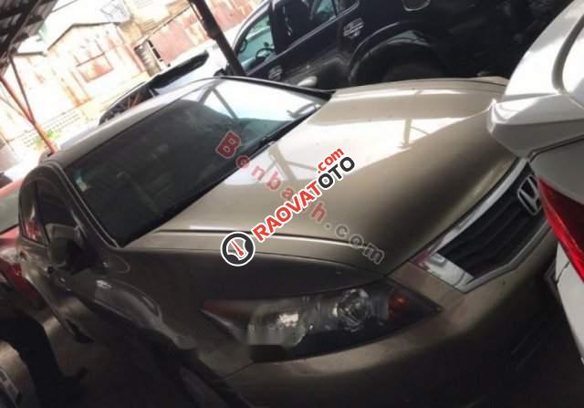 Bán Honda Accord 2.4AT 2007, màu vàng, nhập khẩu  -0