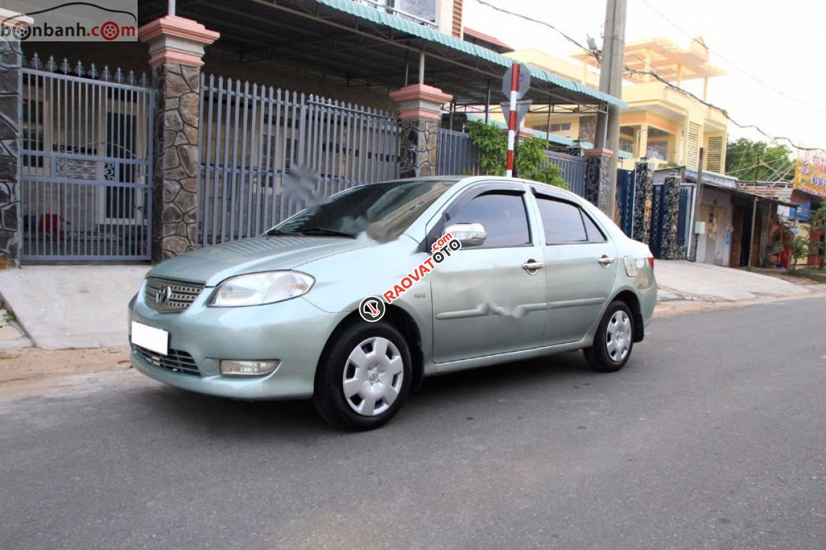 Cần bán Toyota Vios G đời 2003, màu xanh lam, giá tốt-4