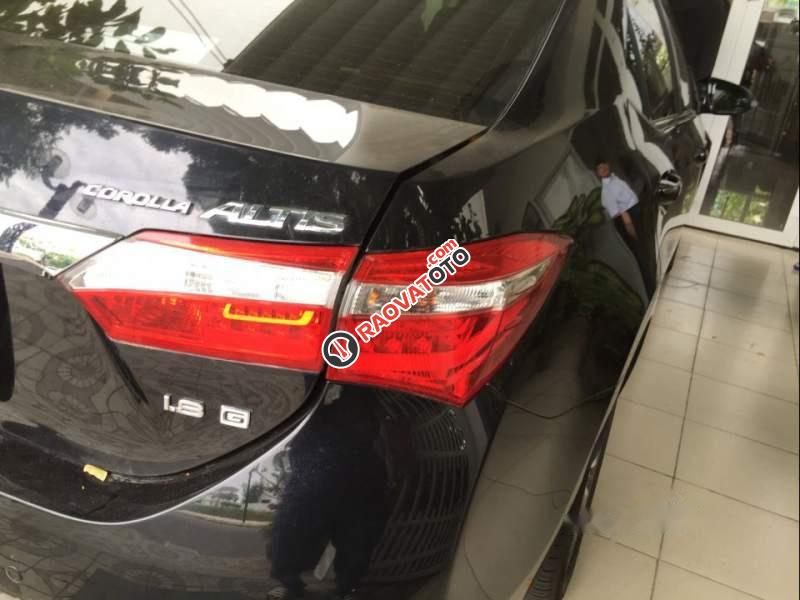 Bán Toyota Corolla altis 1.8G sản xuất 2015, màu đen, nhập khẩu-5