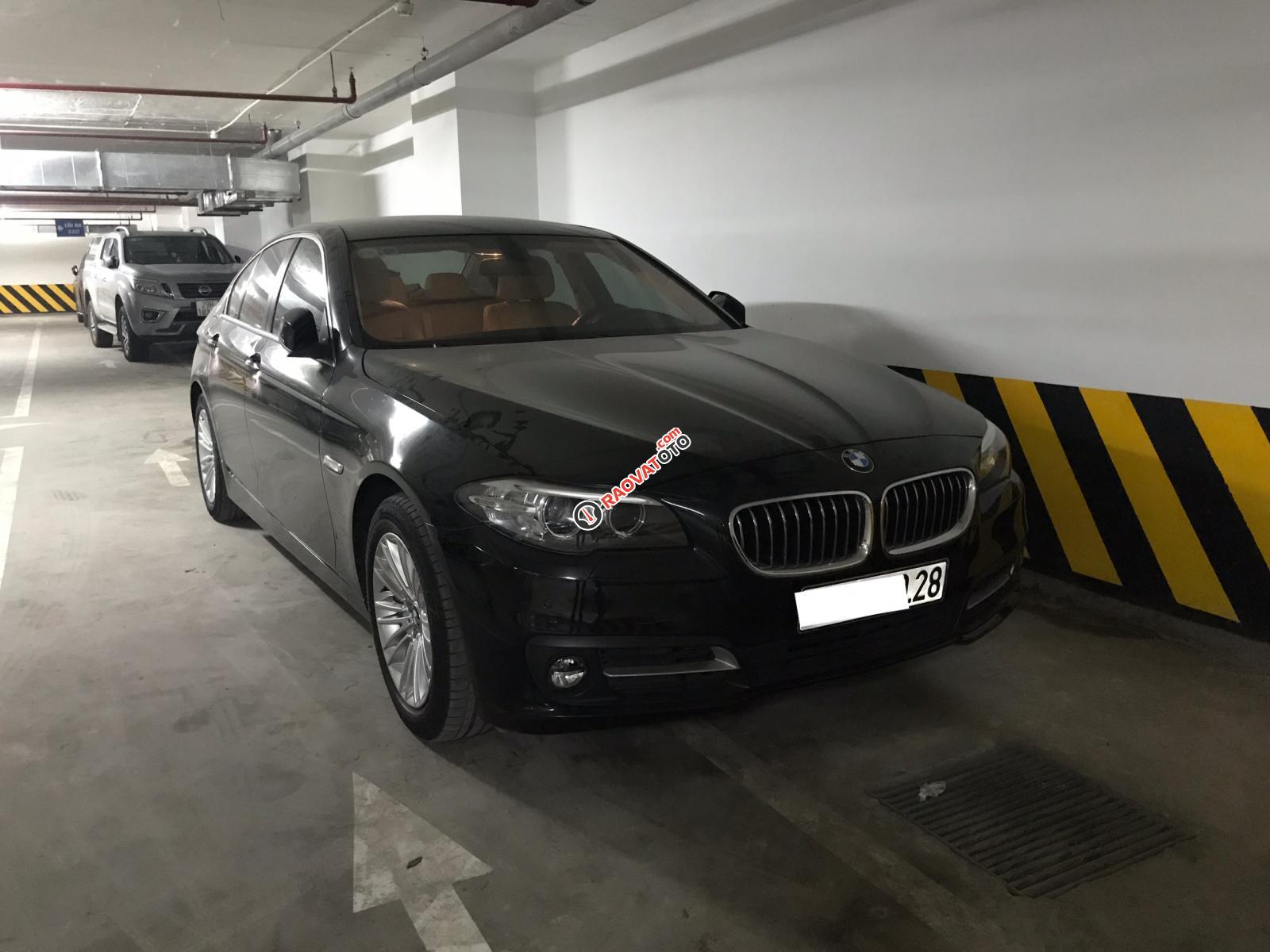 Cần bán xe BMW 5 Series sản xuất năm 2015, màu đen, xe nhập-8