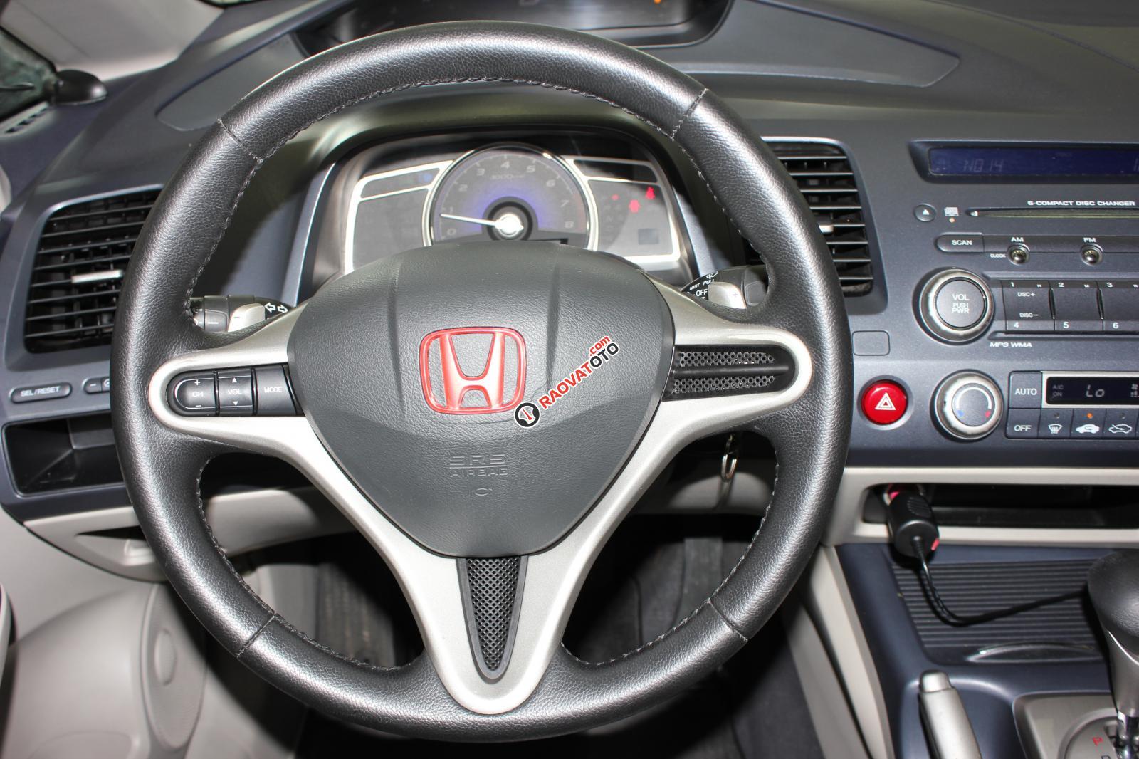 Bán Honda Civic 2008, màu bạc-2