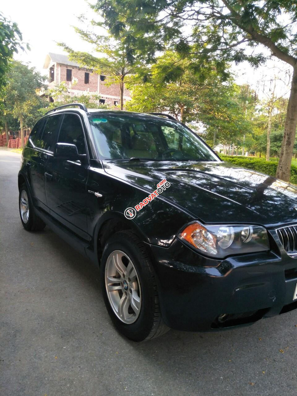 Bán xe BMW X3 đời 2005 đăng ký LĐ 2007, nhập khẩu Mỹ số tự động chính chủ tôi con gái sử dụng ít lên xe còn đẹp-0