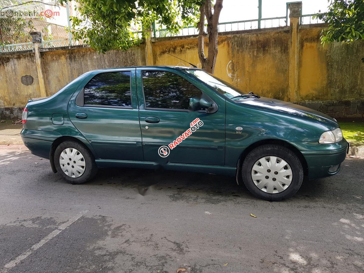 Bán Fiat Siena HLX năm sản xuất 2003, màu xanh lam như mới  -2