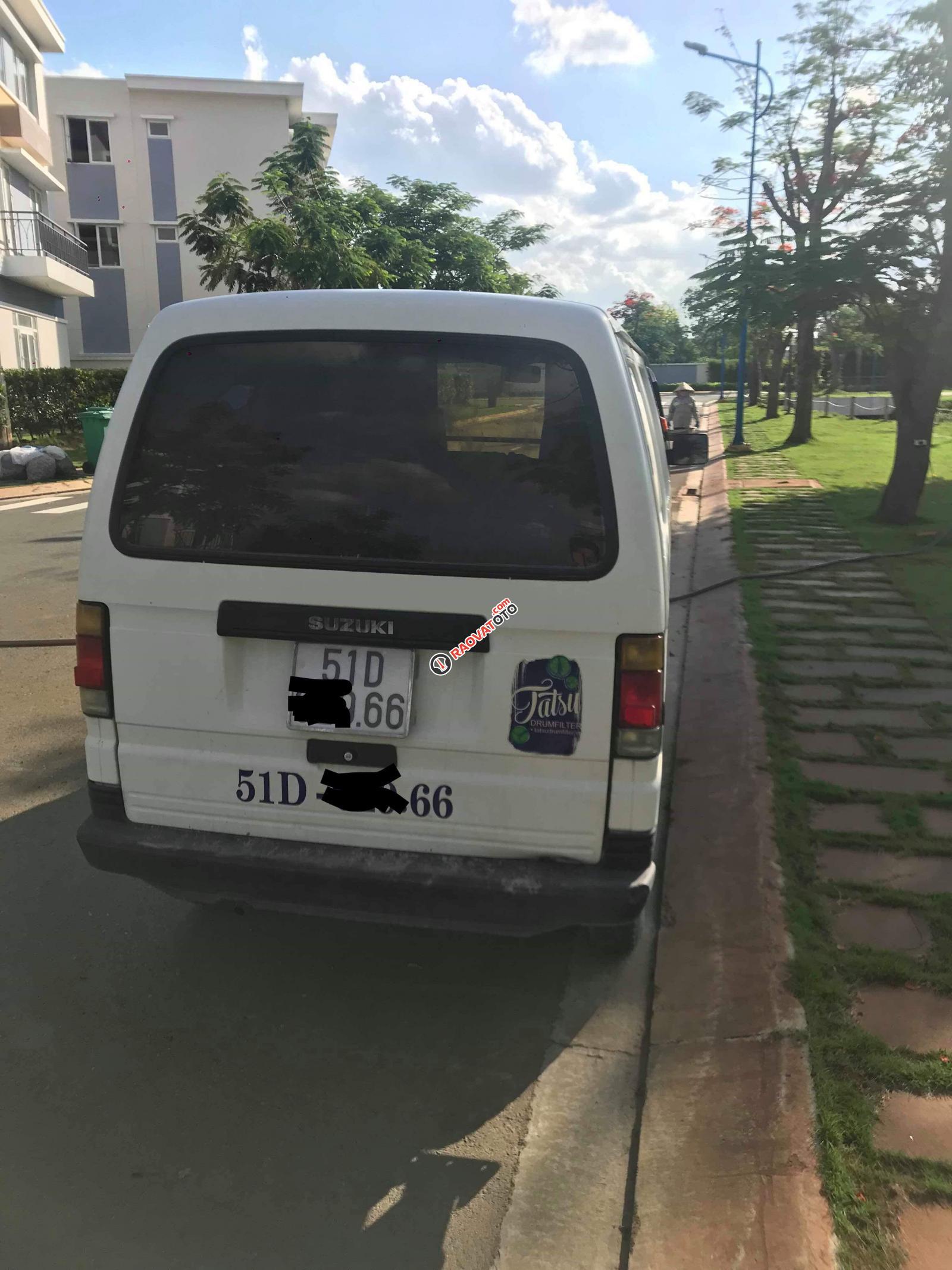 Cần bán xe Suzuki Blind Van sản xuất năm 2015, màu trắng-8