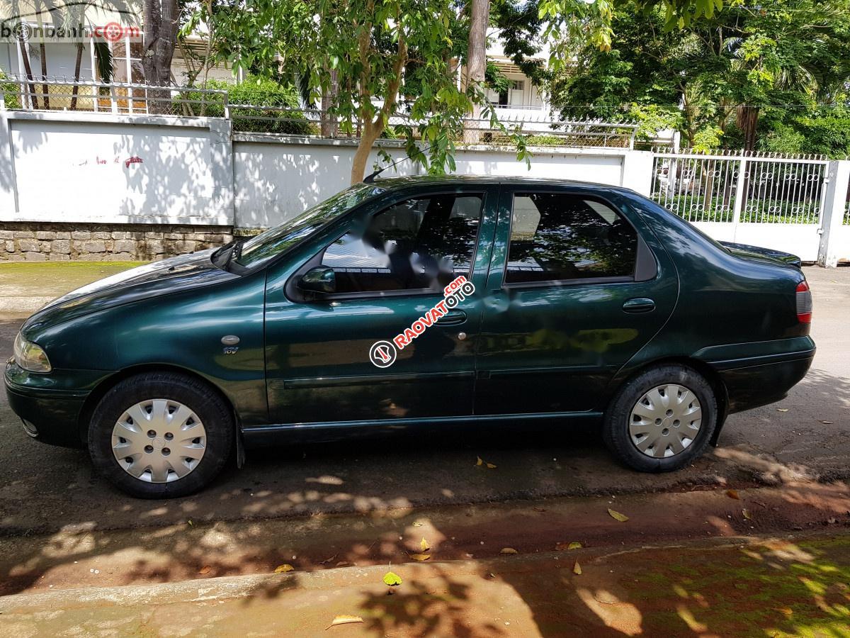 Bán Fiat Siena HLX năm sản xuất 2003, màu xanh lam như mới  -4