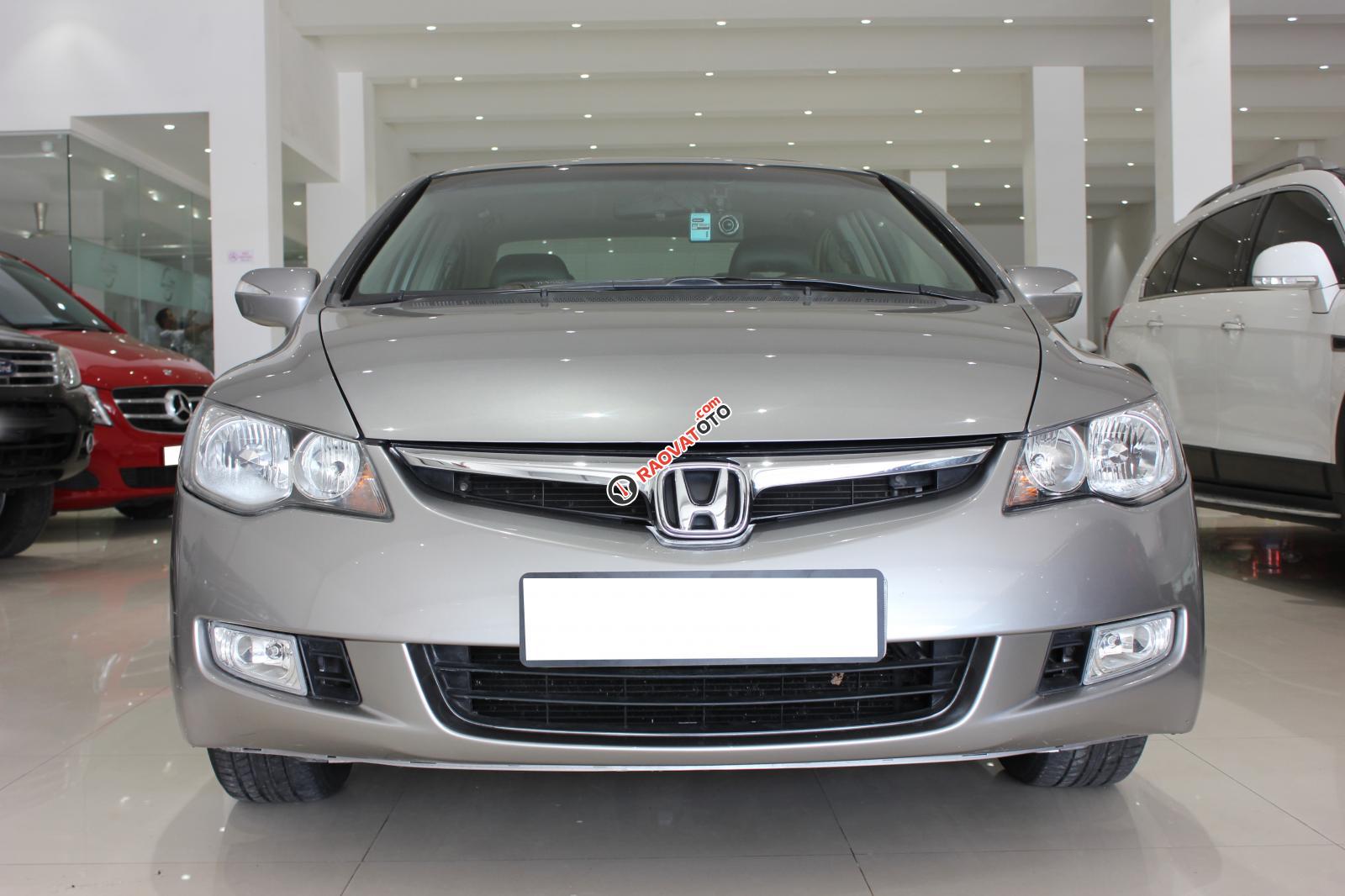 Bán Honda Civic 2008, màu bạc-9