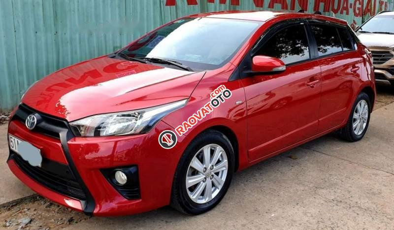 Bán Toyota Yaris E sản xuất 2014, màu đỏ, xe nhập, 480 triệu-3