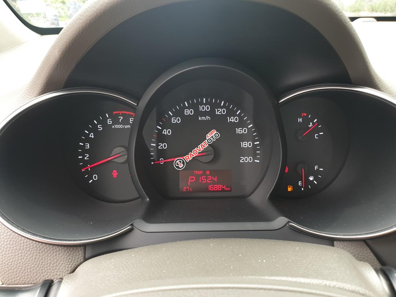 Bán Kia Morning 1.25AT năm 2017, màu đỏ -3