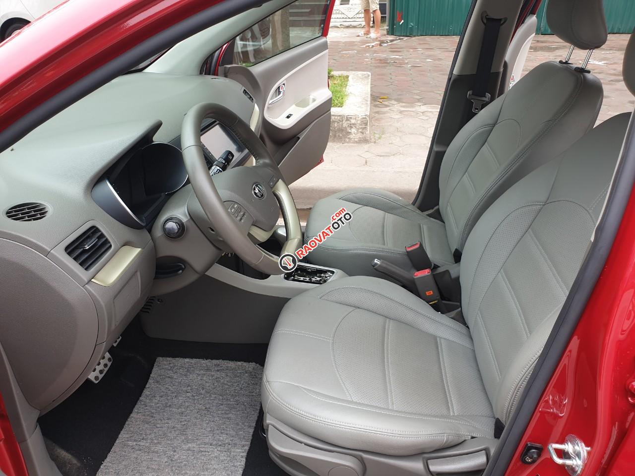 Bán Kia Morning 1.25AT năm 2017, màu đỏ -5