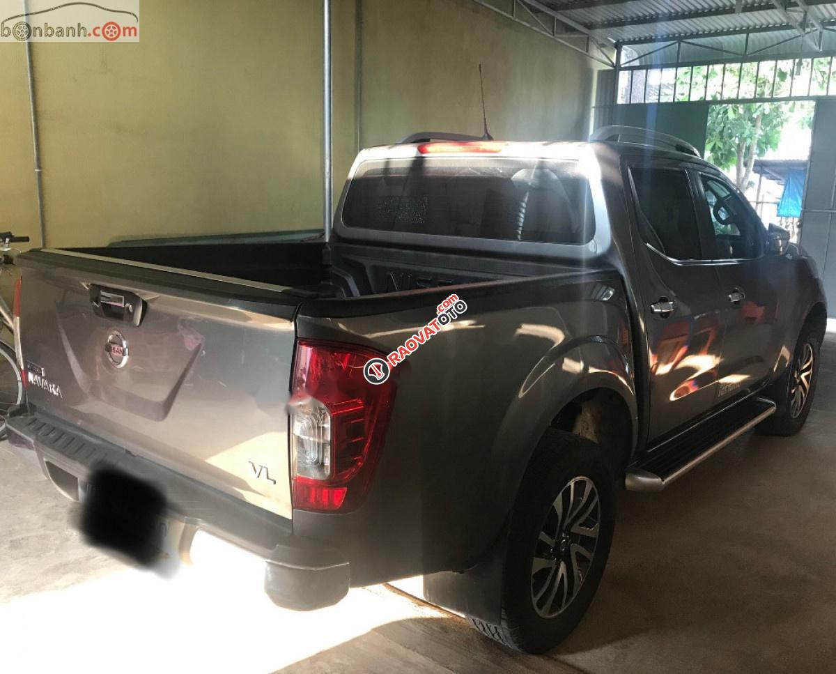 Cần bán lại xe Nissan Navara VL đời 2015, màu xám, nhập khẩu-0