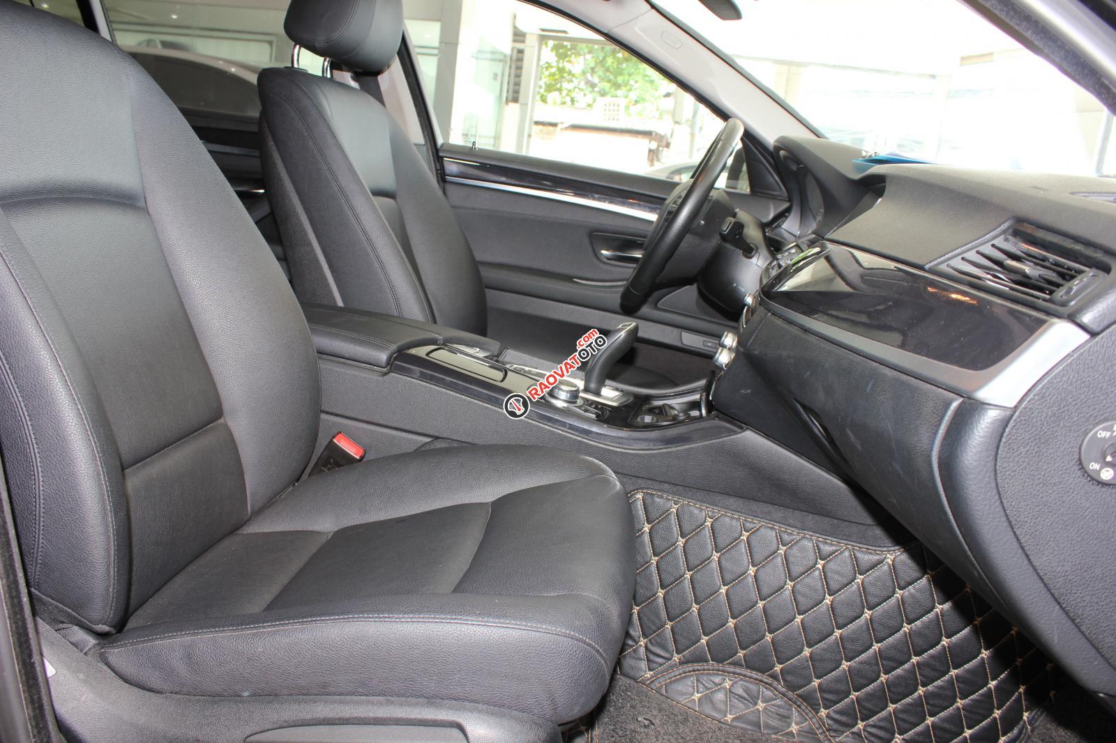 Bán ô tô BMW 5 Series 520i sản xuất năm 2014, màu đen, nhập khẩu-7