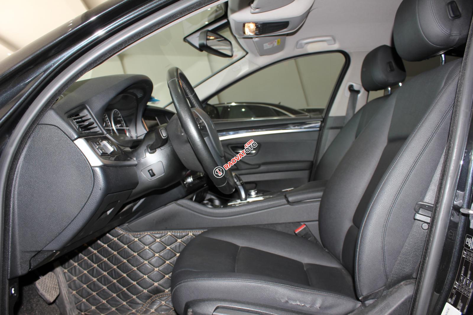 Bán ô tô BMW 5 Series 520i sản xuất năm 2014, màu đen, nhập khẩu-13