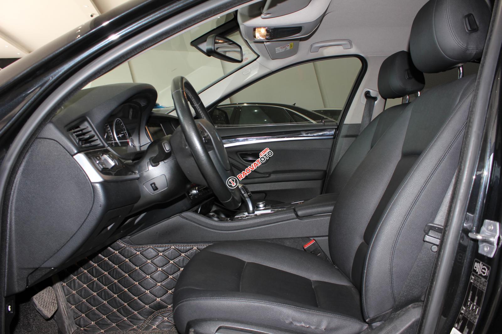 Bán ô tô BMW 5 Series 520i sản xuất năm 2014, màu đen, nhập khẩu-1