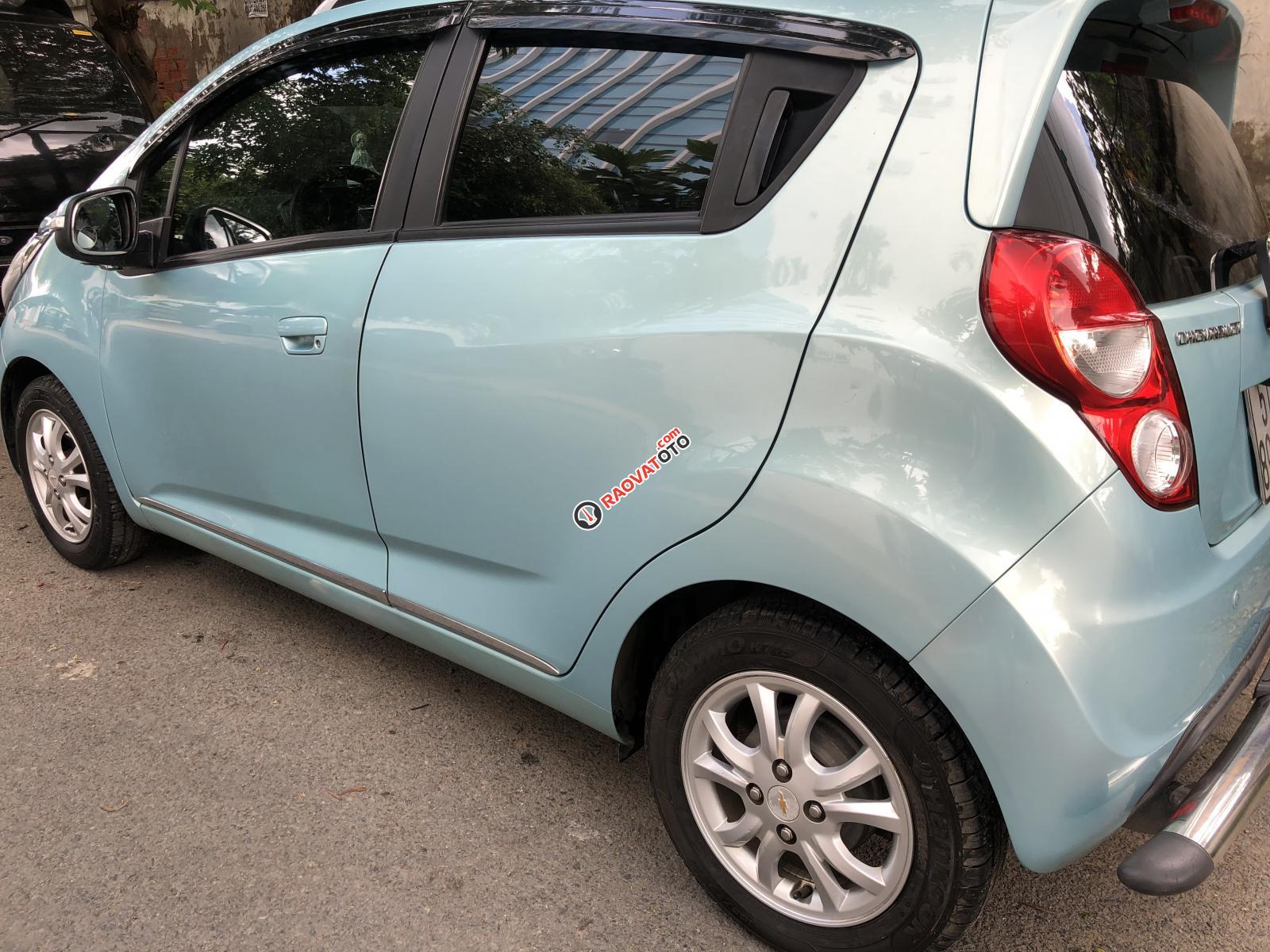 Cần bán Chevrolet Spark Zest năm 2014, màu xanh lam-1