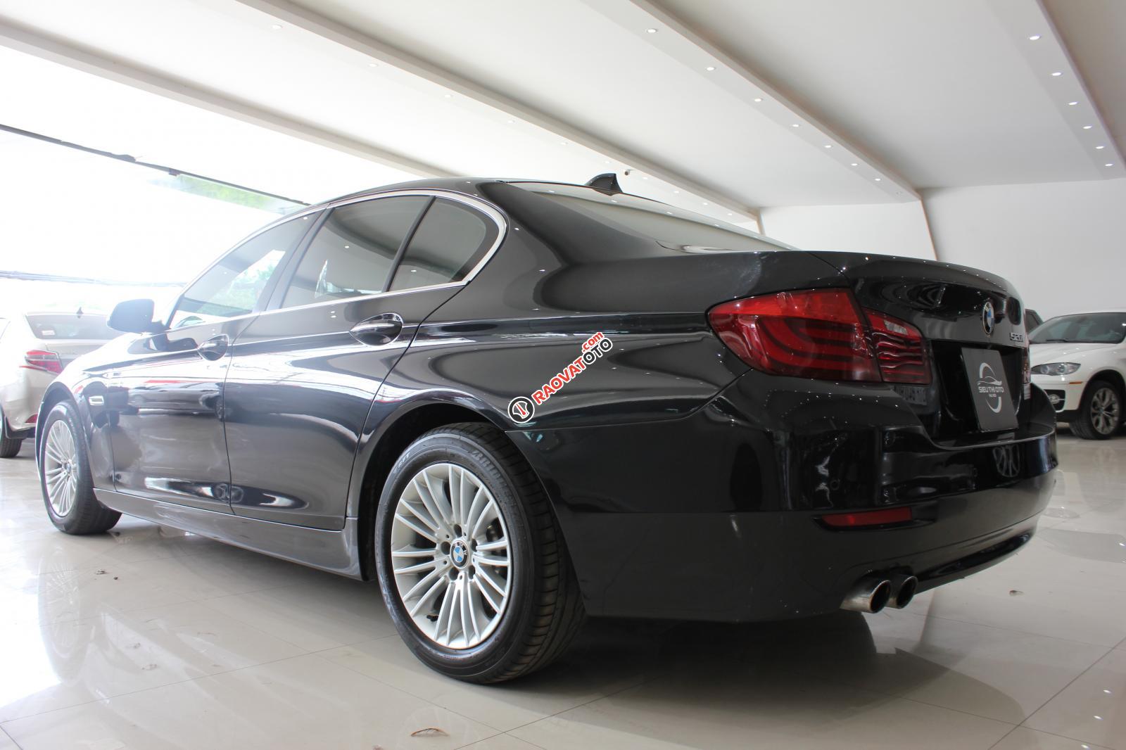 Bán ô tô BMW 5 Series 520i sản xuất năm 2014, màu đen, nhập khẩu-9