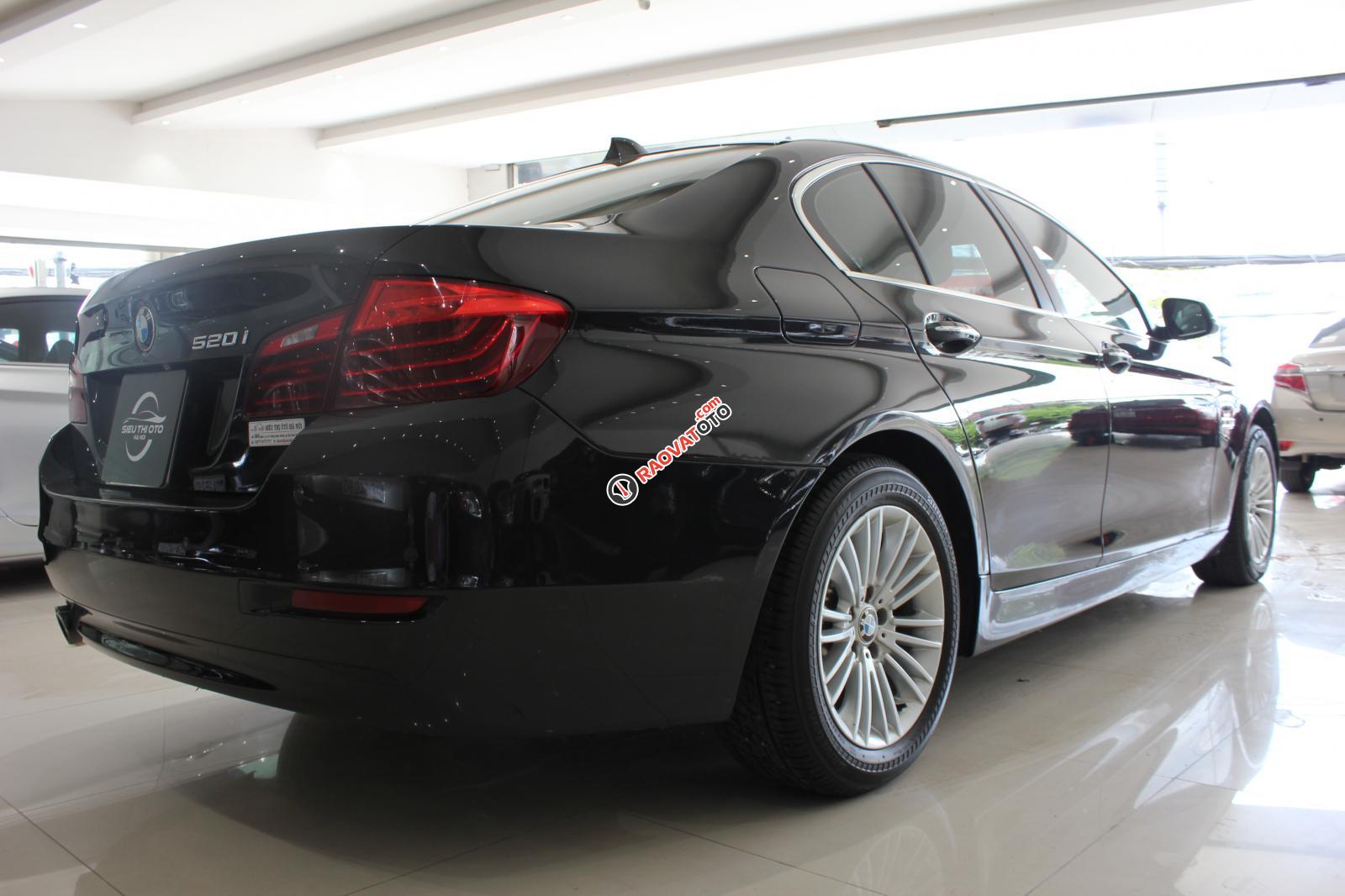 Bán ô tô BMW 5 Series 520i sản xuất năm 2014, màu đen, nhập khẩu-0