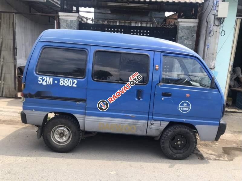 Cần bán gấp Daewoo Damas năm sản xuất 1991, màu xanh lam, 40 triệu-0