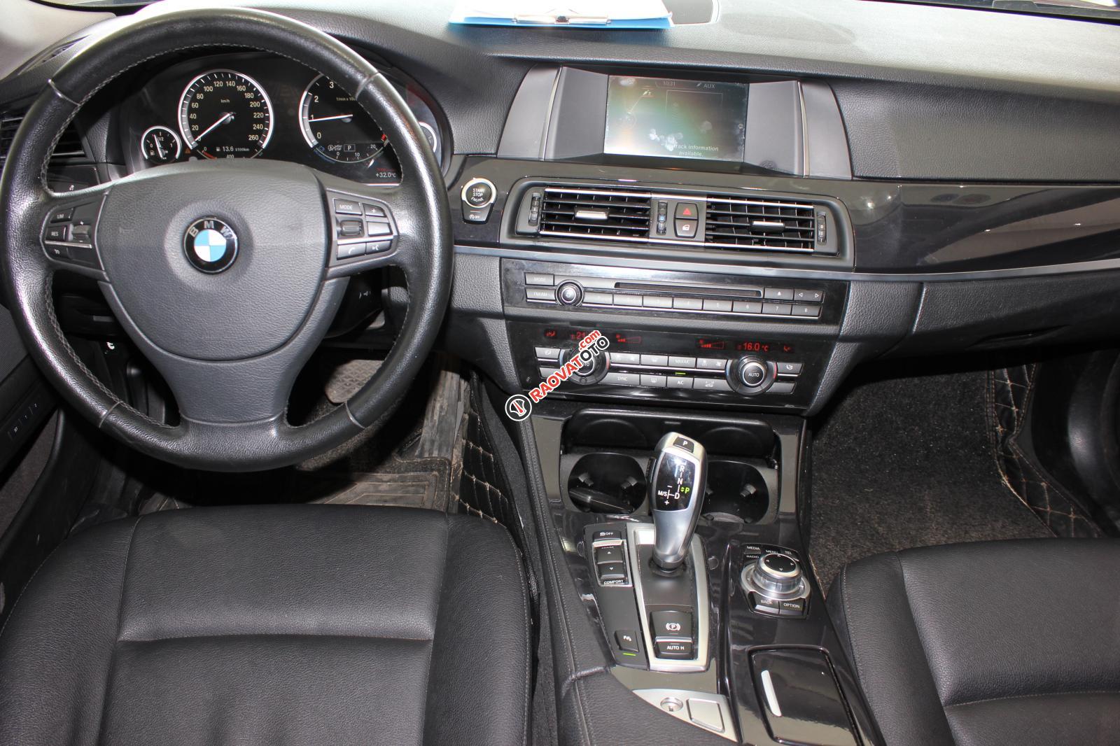 Bán ô tô BMW 5 Series 520i sản xuất năm 2014, màu đen, nhập khẩu-3