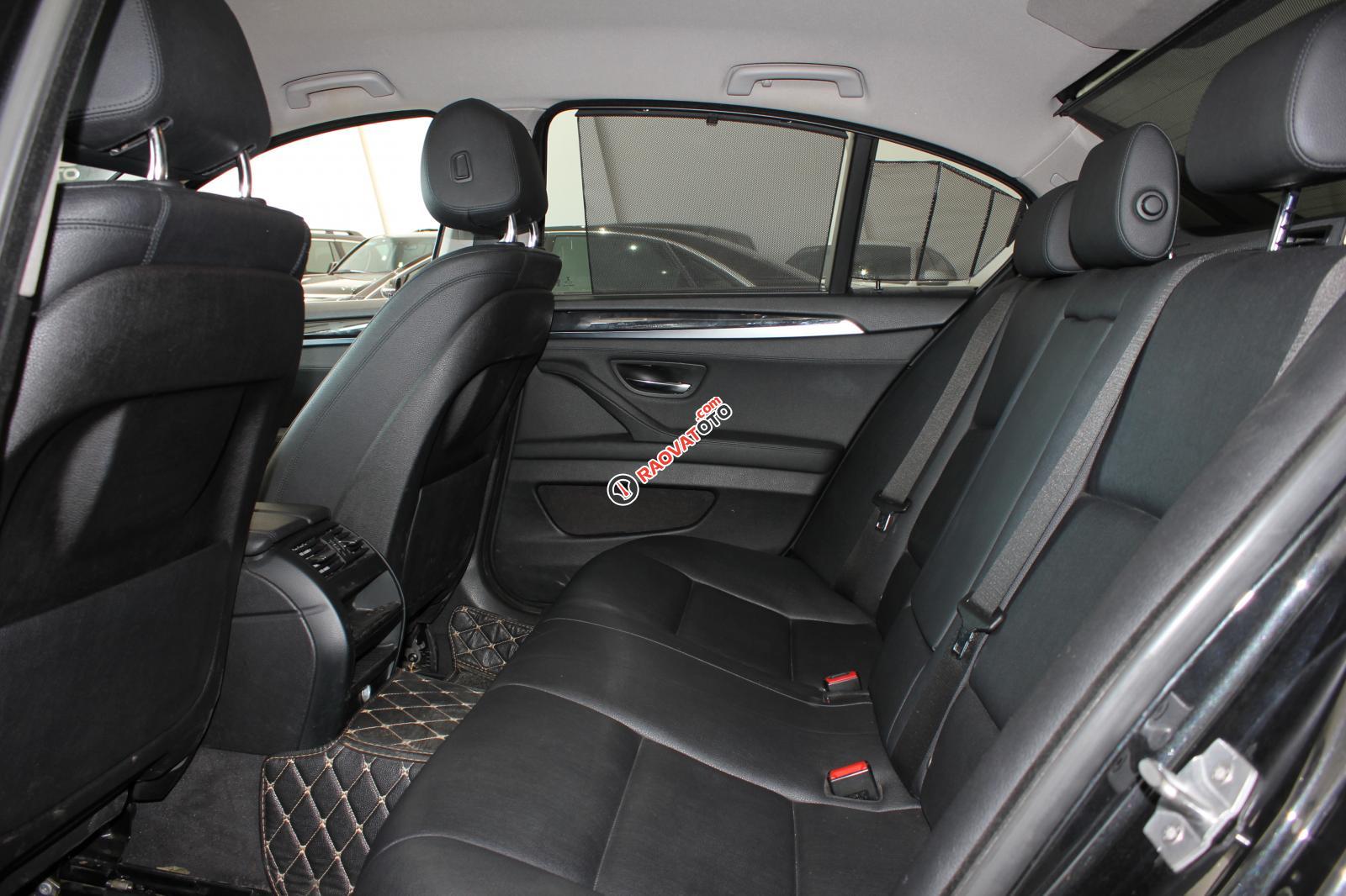 Bán ô tô BMW 5 Series 520i sản xuất năm 2014, màu đen, nhập khẩu-14