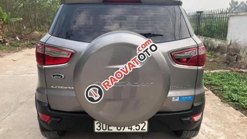 Bán Ford EcoSport 1.5 AT đời 2014, màu xám, chính chủ  -1