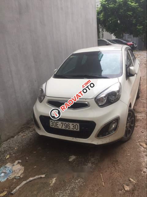 Cần bán xe Kia Picanto AT sản xuất 2014, màu trắng  -4