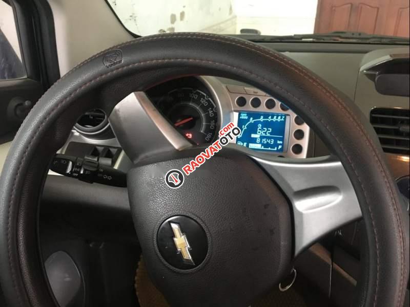 Bán ô tô Chevrolet Spark LT năm 2012, màu bạc, xe nhà đang sử dụng-1