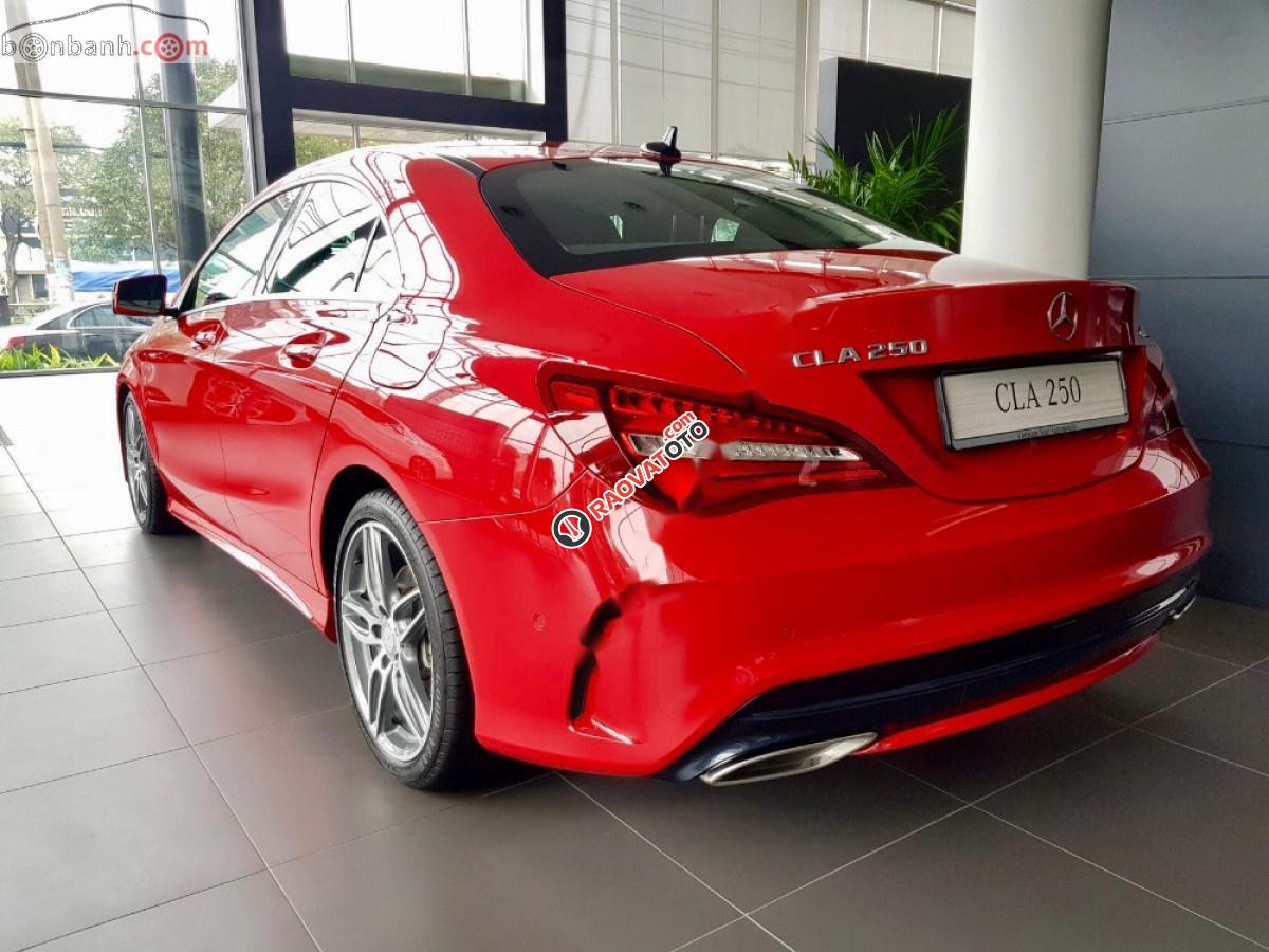 Bán xe Mercedes CLA 250 đời 2019, màu đỏ, nhập khẩu-4