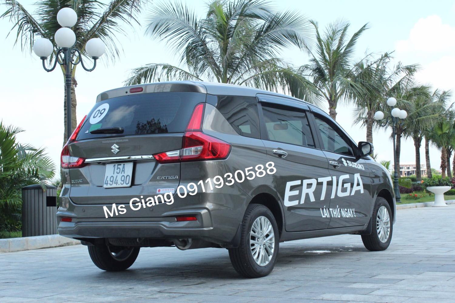 Cần bán Suzuki Ertiga glx 2019, màu xám, nhập khẩu giá cạnh tranh-3