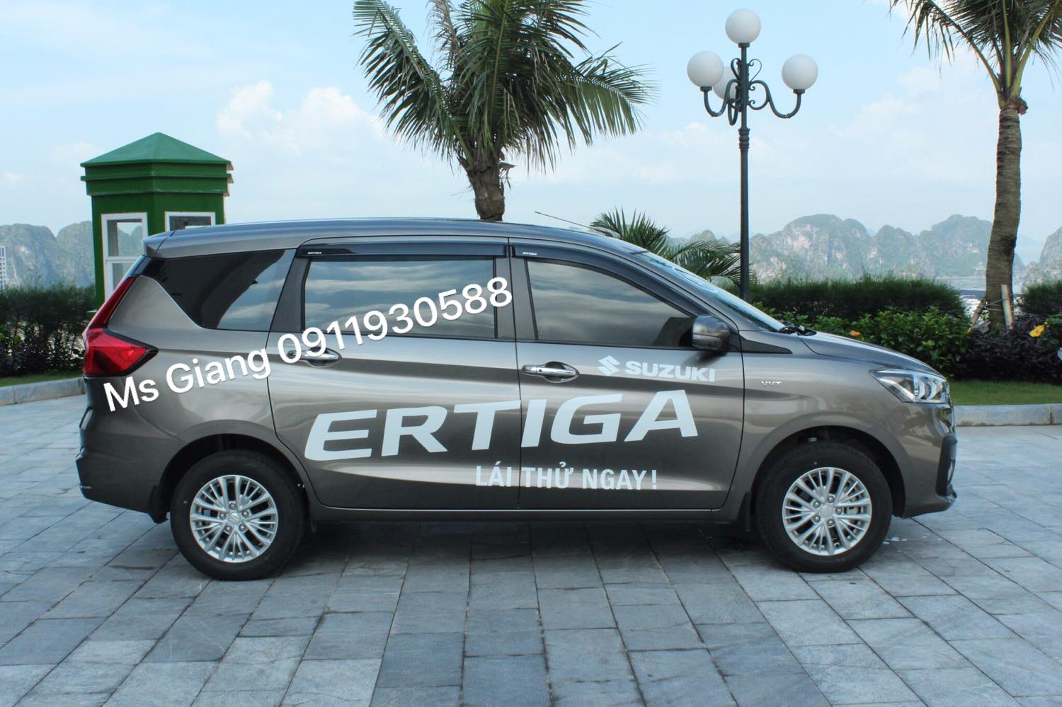 Cần bán Suzuki Ertiga glx 2019, màu xám, nhập khẩu giá cạnh tranh-1