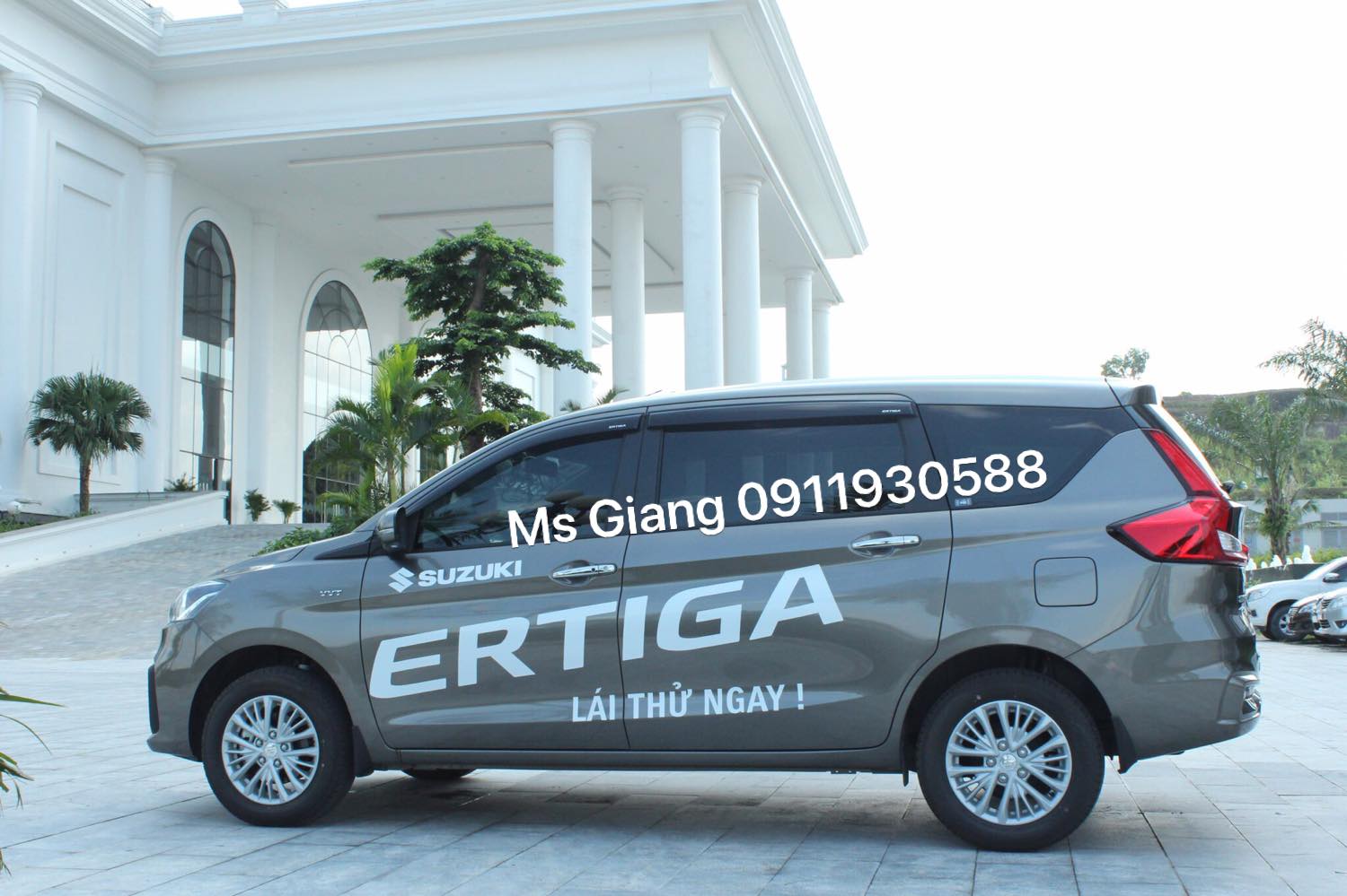 Cần bán Suzuki Ertiga glx 2019, màu xám, nhập khẩu giá cạnh tranh-2