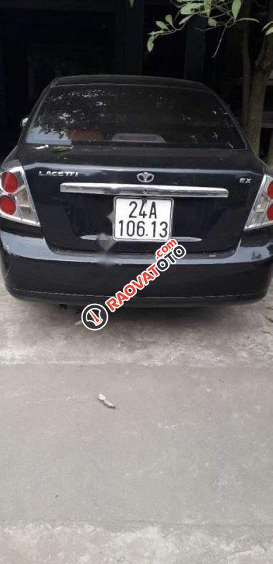 Bán Daewoo Lacetti MT năm sản xuất 2004, màu đen, máy 1.6 ít xăng-1