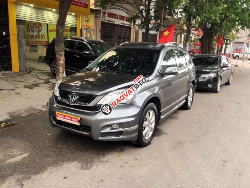 Bán Honda CR V 2.0 sản xuất 2010, màu xám, nhập khẩu -5