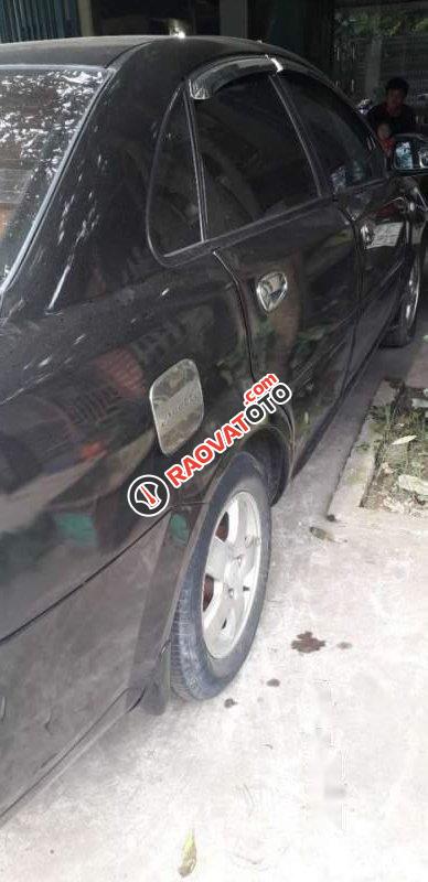 Bán Daewoo Lacetti MT năm sản xuất 2004, màu đen, máy 1.6 ít xăng-4