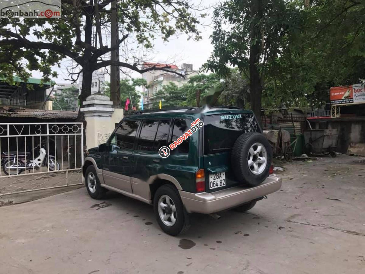 Bán Suzuki Vitara màu xanh, xe đẹp, vừa thay côn, lốp mới-2