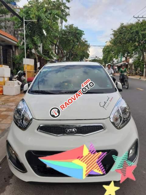 Bán xe Kia Morning SAT đời 2015, màu trắng xe gia đình-5