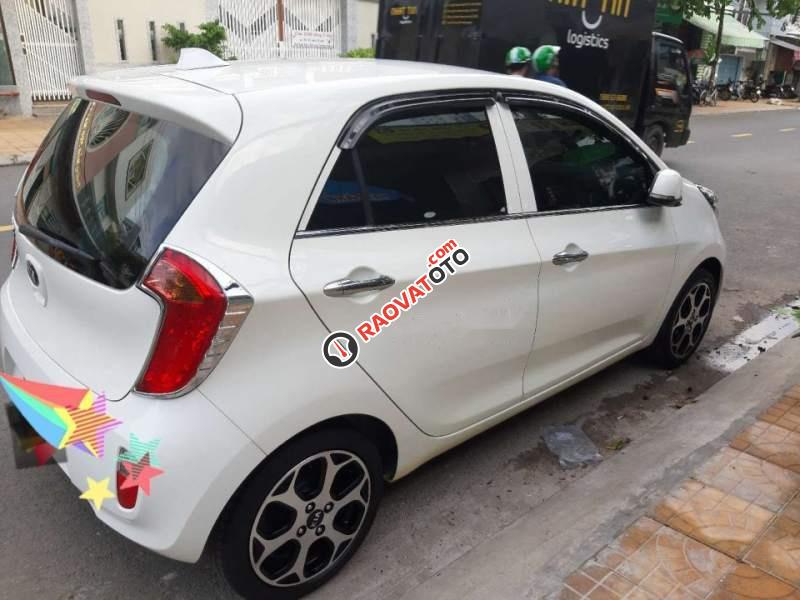 Bán xe Kia Morning SAT đời 2015, màu trắng xe gia đình-3