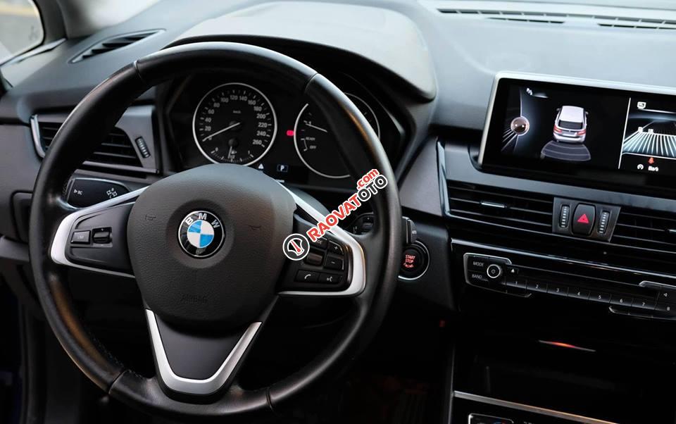 Bán BMW 218i sx 2015 tự động màu xanh full option tuyệt đẹp-4