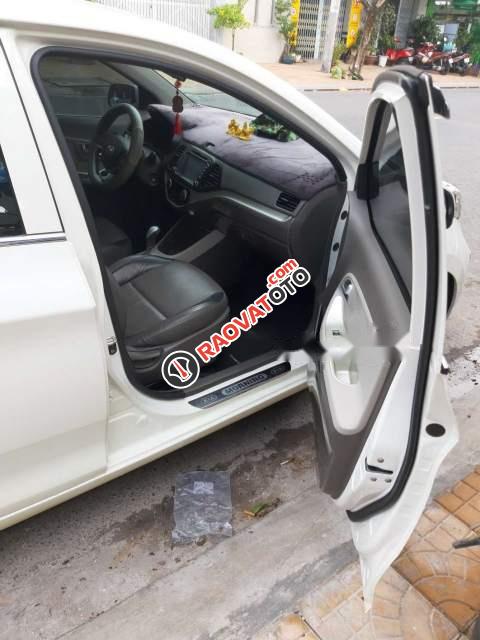 Bán xe Kia Morning SAT đời 2015, màu trắng xe gia đình-1