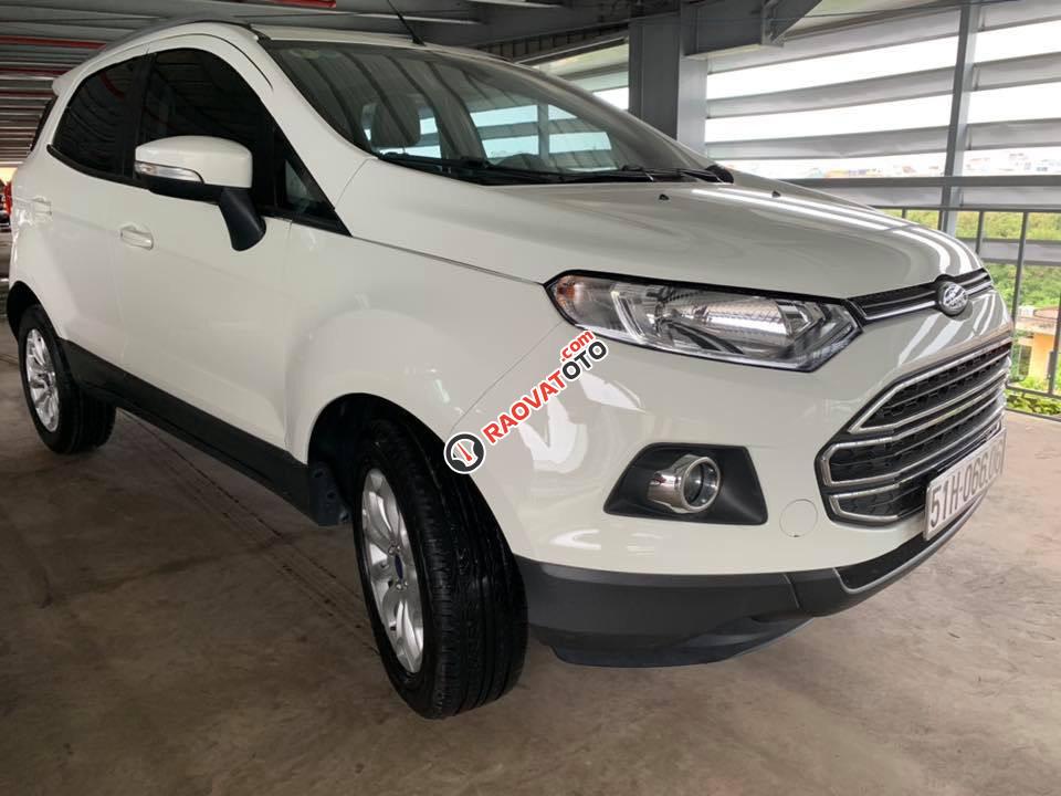 Ford EcoSport 1.5L AT Titanium 2016, màu trắng - Vay 70% - Bảo hành 1 năm chính hãng Ford-1