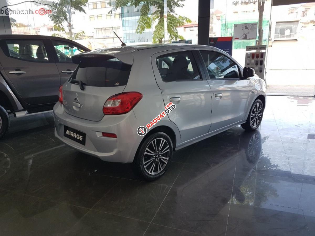 Bán Mitsubishi Mirage 1.2L CVT - 2019 màu bạc, mới 100%-3