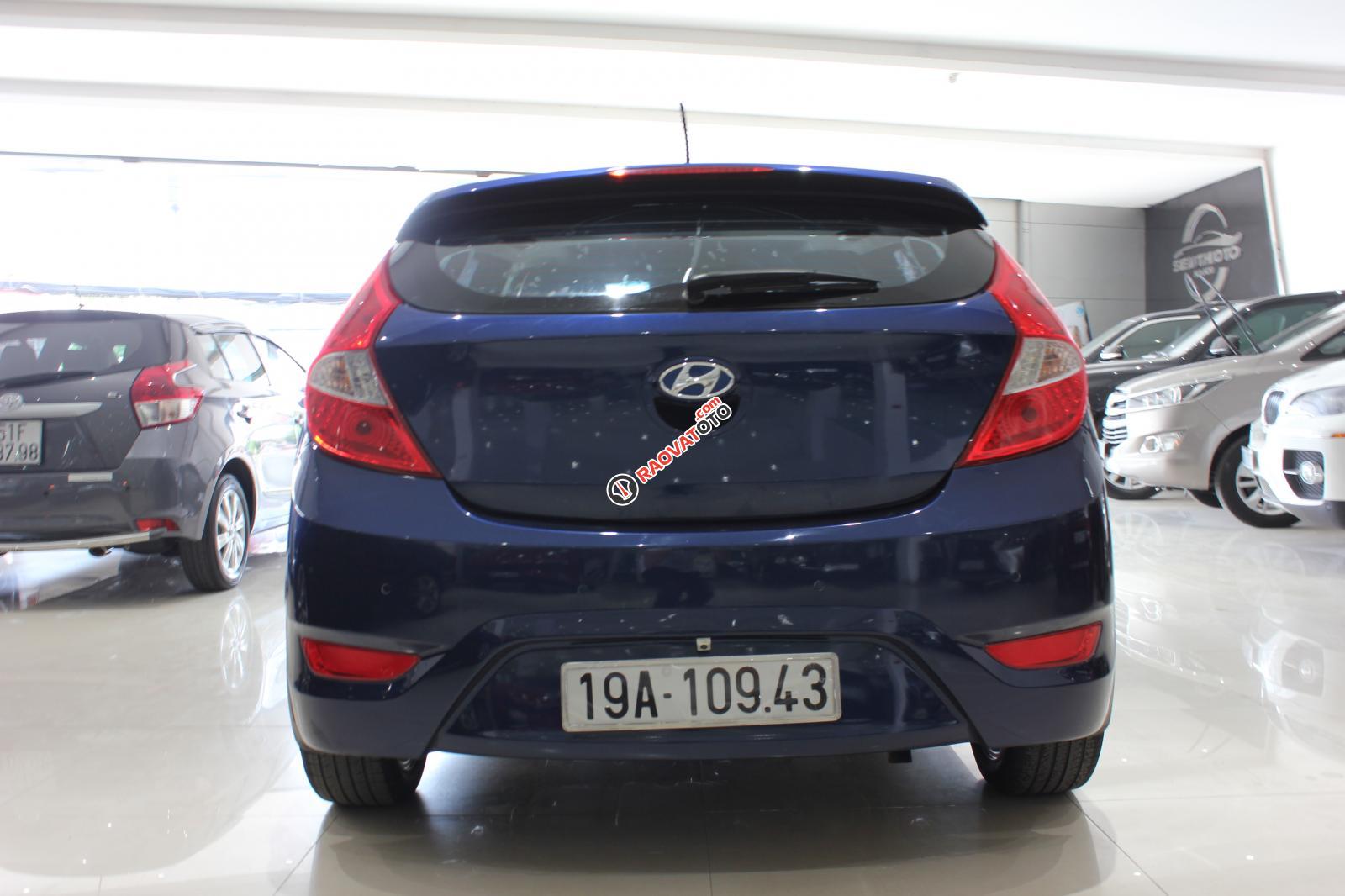 Bán xe Hyundai Acent Blue sản xuất năm 2015, màu xanh lam, nhập khẩu, giá chỉ 445 triệu-14