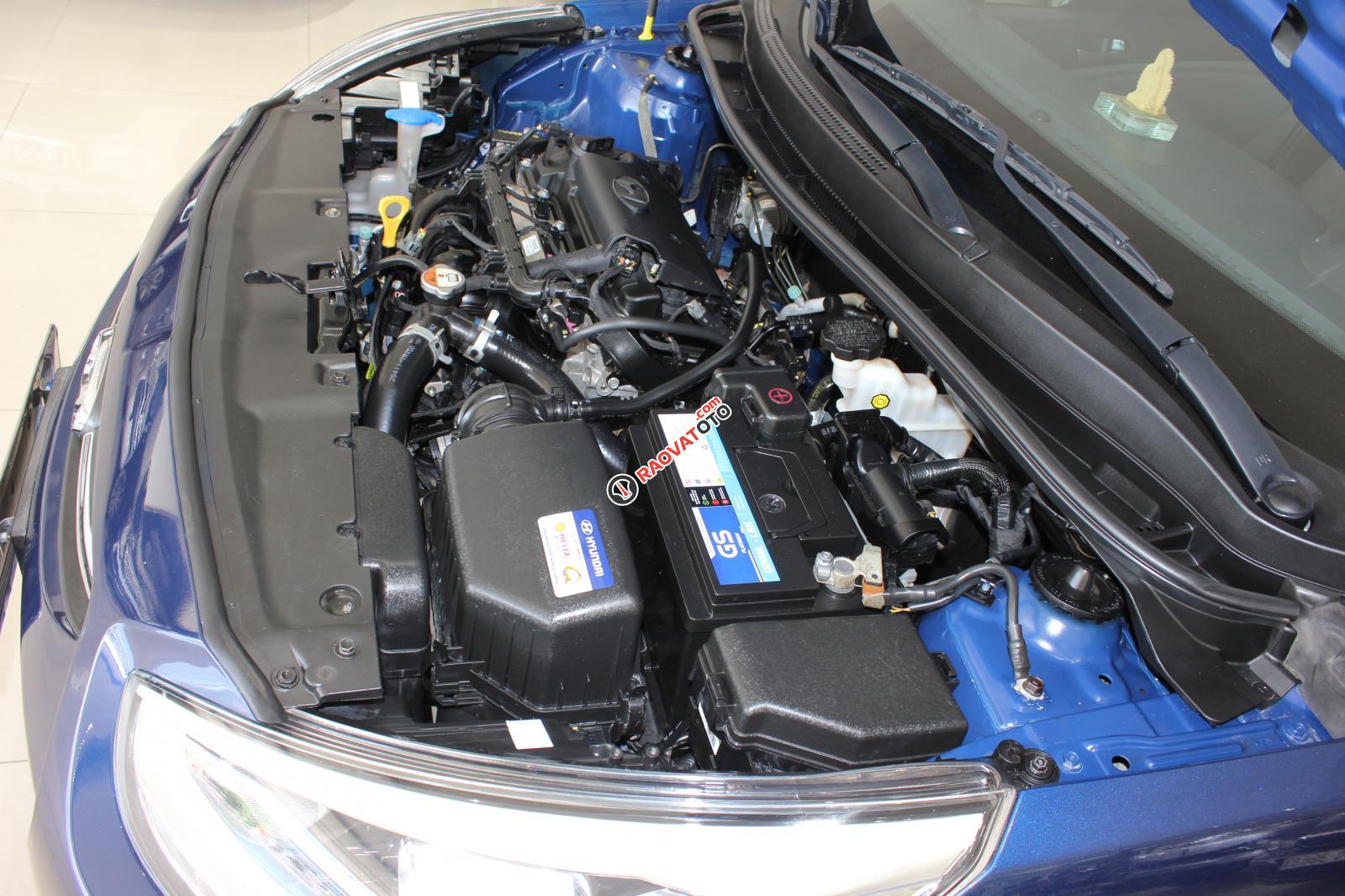 Bán xe Hyundai Acent Blue sản xuất năm 2015, màu xanh lam, nhập khẩu, giá chỉ 445 triệu-10