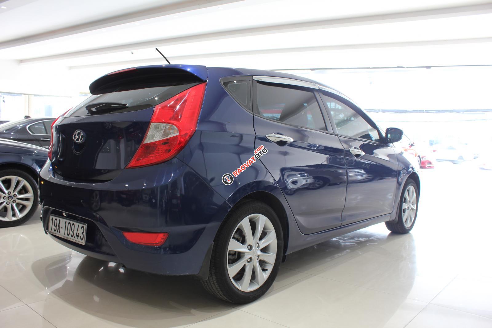 Bán xe Hyundai Acent Blue sản xuất năm 2015, màu xanh lam, nhập khẩu, giá chỉ 445 triệu-12