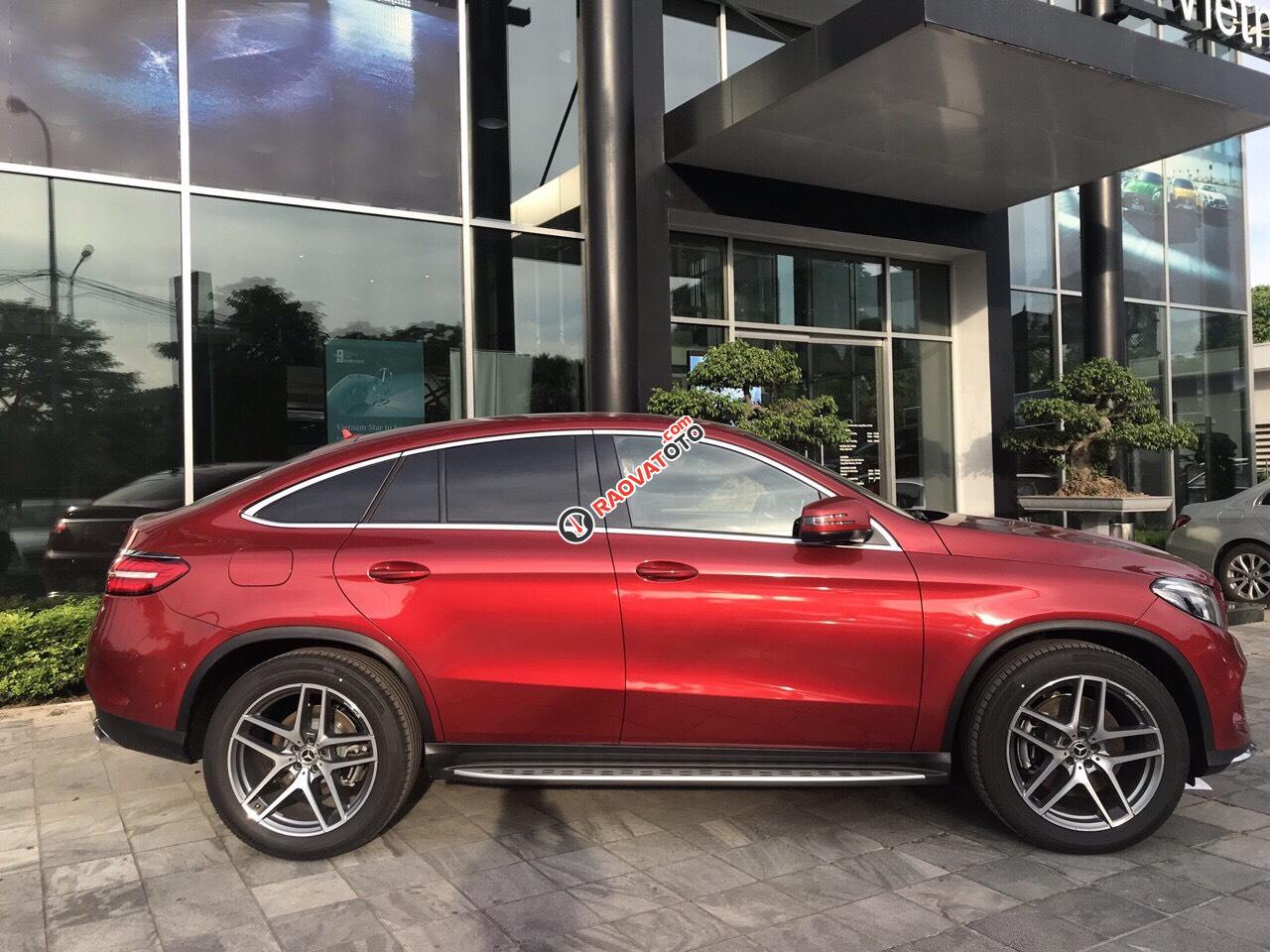 Bán Mercedes GLE 400 Coupe màu đỏ/kem sản xuất 2018 đăng ký 2019, tên tư nhân-9