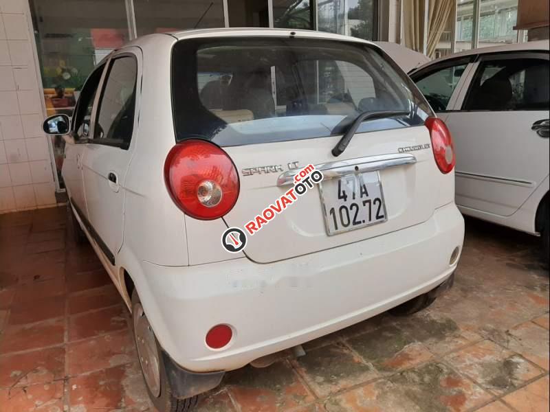 Bán Chevrolet Spark Super năm 2009, màu trắng, giá tốt-0