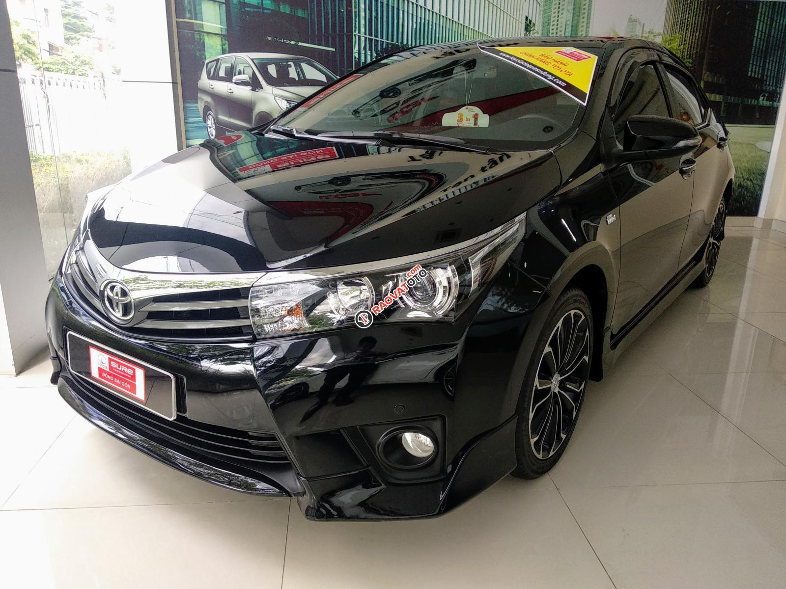 Bán Toyota Corolla Altis 2.0V đời 2016, màu đen, ưu đãi giá tốt hơn cho khách nào đến xem xe trực tiếp-1