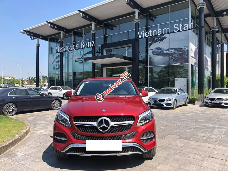 Bán Mercedes GLE 400 Coupe màu đỏ/kem sản xuất 2018 đăng ký 2019, tên tư nhân-10