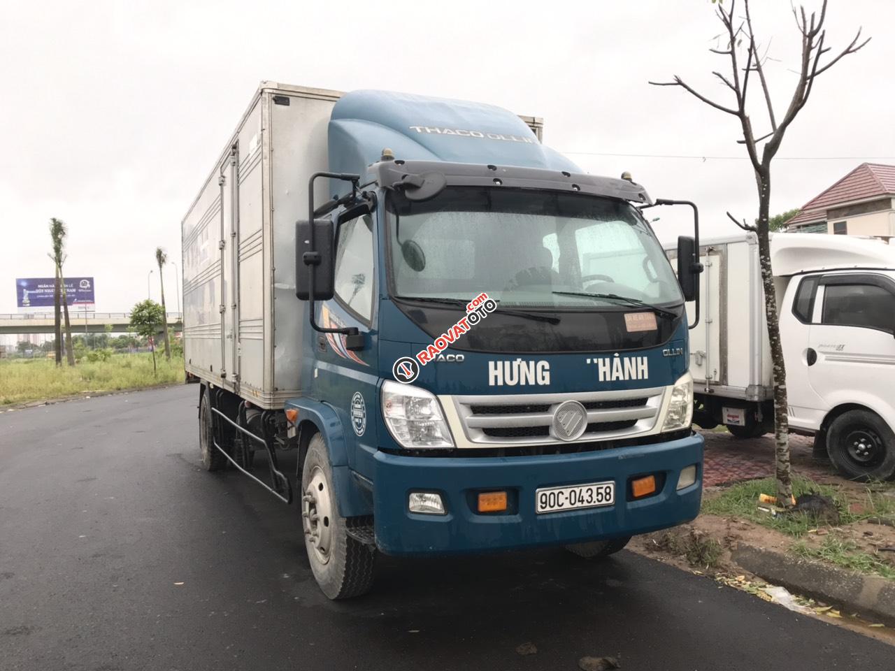 Bán xe tải Thaco Ollin 800A thùng kín đã qua sử dụng, xe mới chạy 5 vạn còn khá đẹp-3