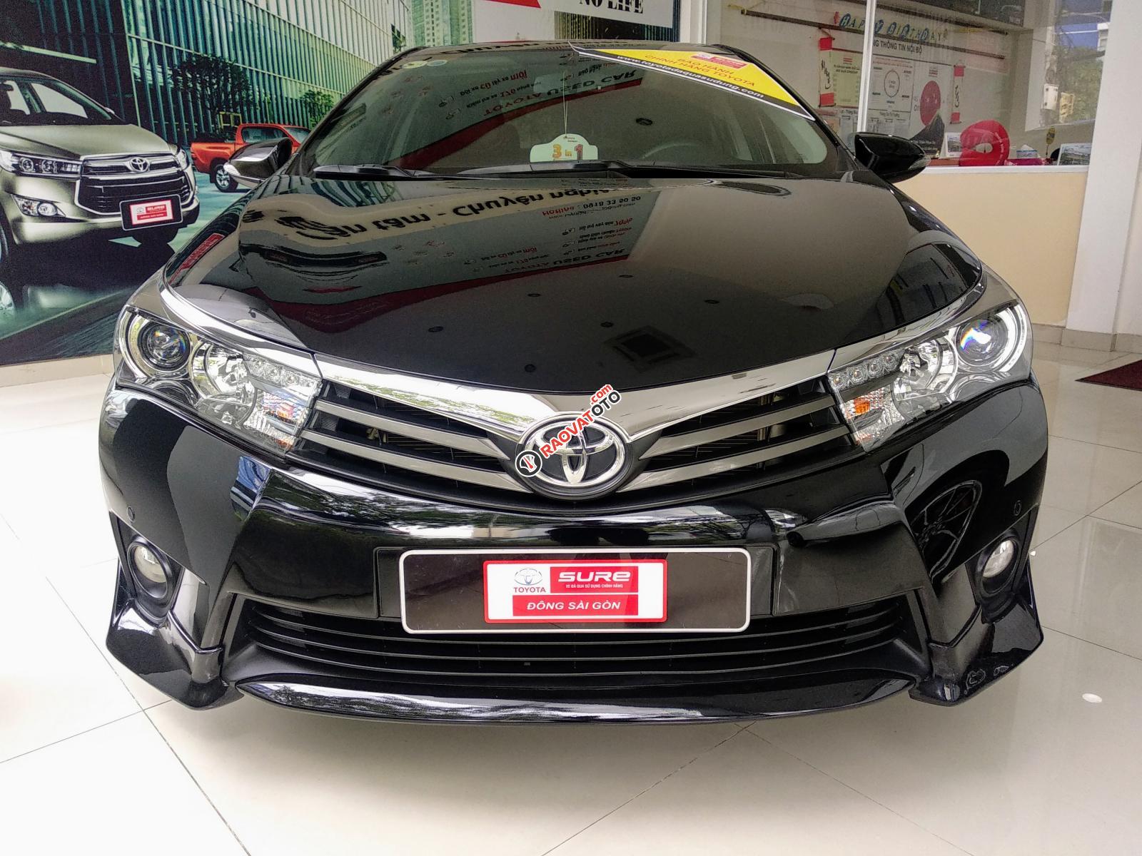 Bán Toyota Corolla Altis 2.0V đời 2016, màu đen, ưu đãi giá tốt hơn cho khách nào đến xem xe trực tiếp-0