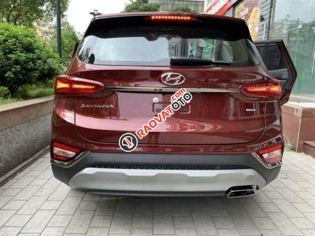 Bán xe Hyundai Santa Fe 2.4 AT 2WD năm sản xuất 2019, màu đỏ-0